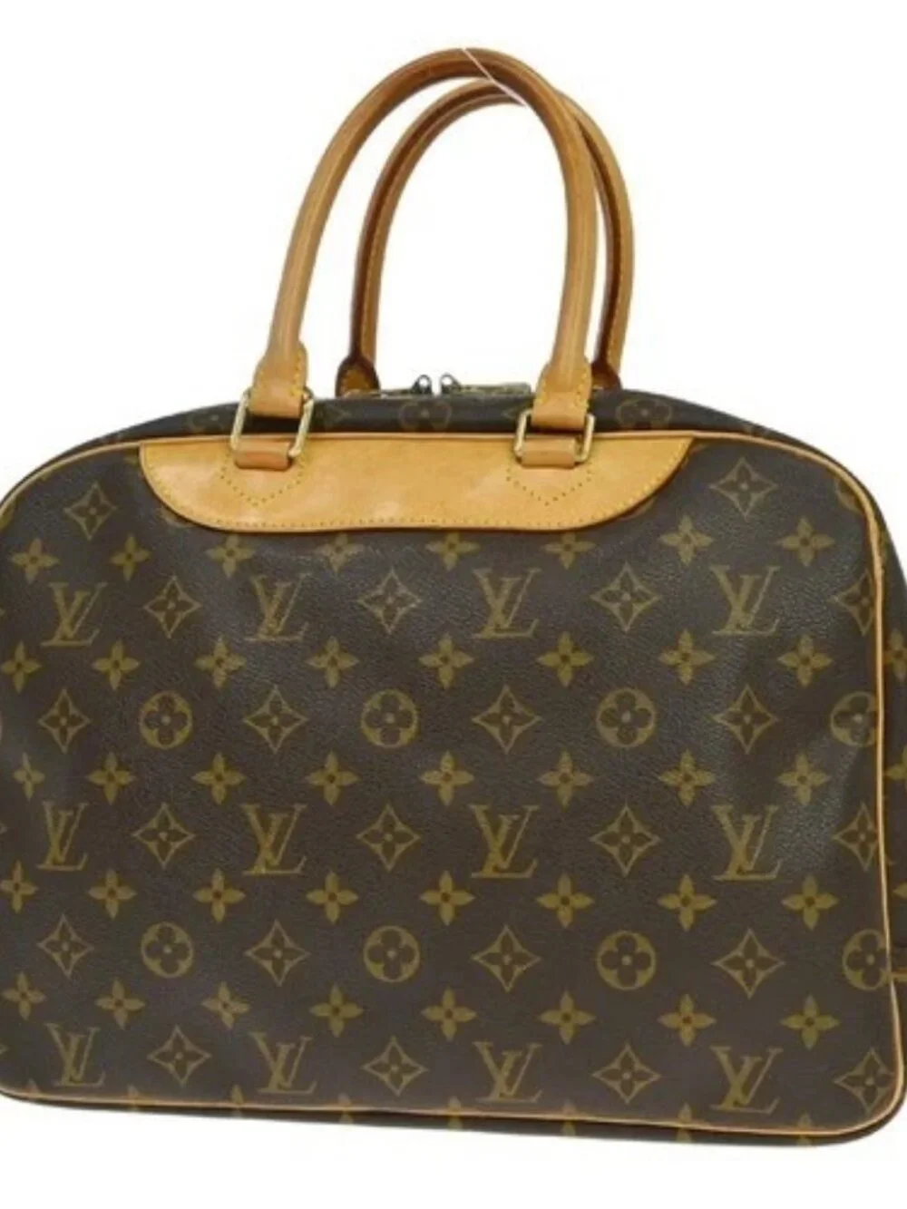 Best05 LOUIS VUITTON DEAUVILLE BOWLING BUSINESS HANDBAG MONOGRAM VI0050 RQ03744